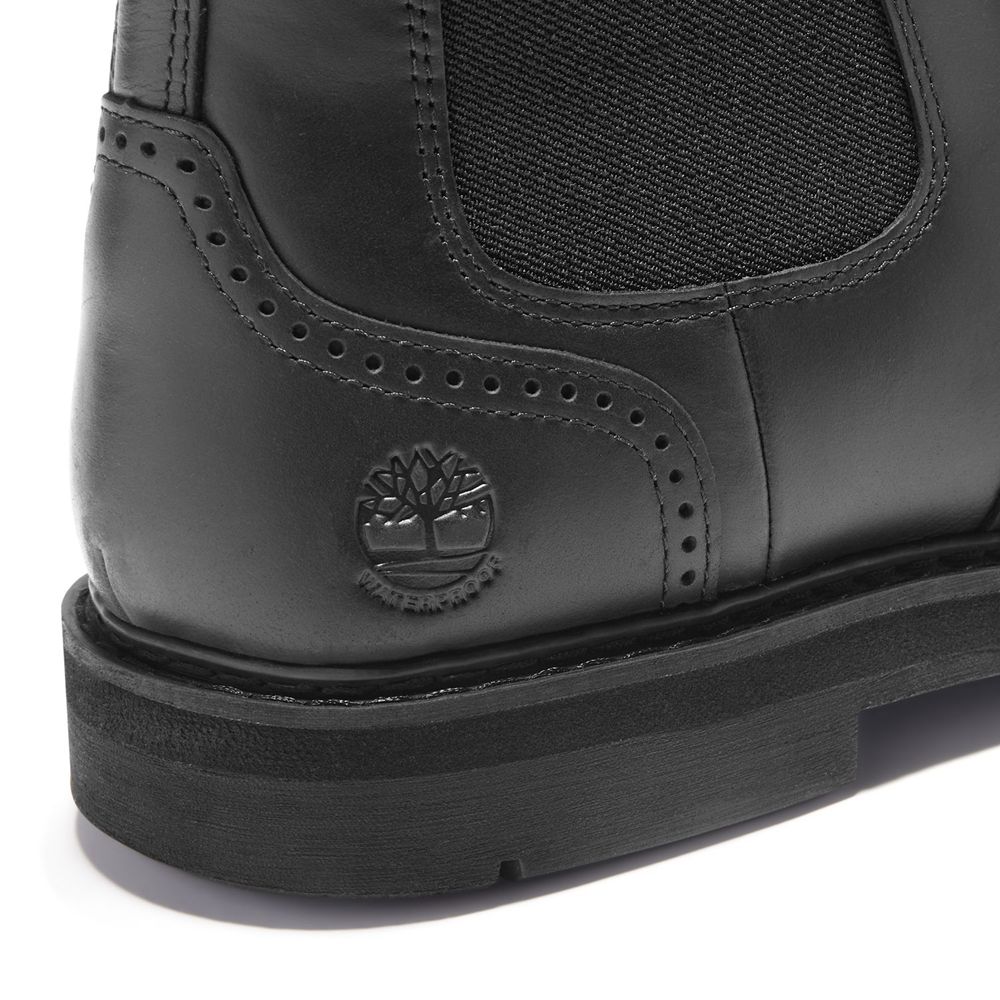 Botas Chelsea Masculino - Timberland Squall Canyon Impermeavel - LEMTA0721 - Pretas